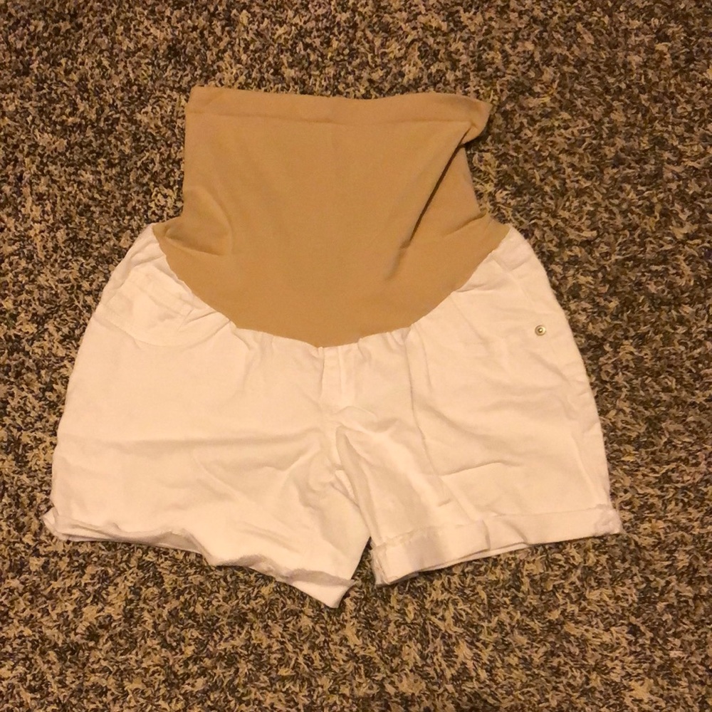 Small maternity shorts